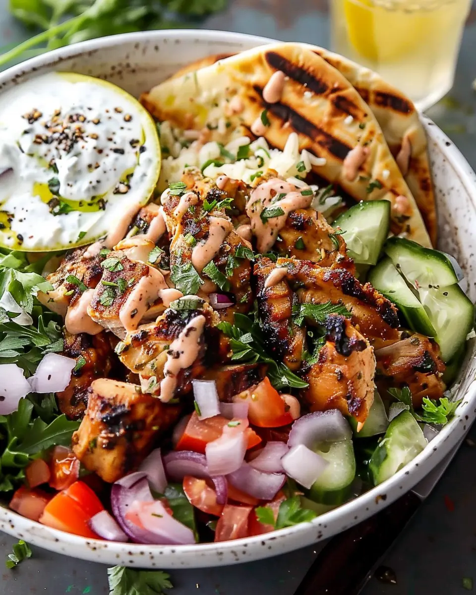 Greek Chicken Bowls: Easy, Fresh &amp; Flavorful Dinner Delight