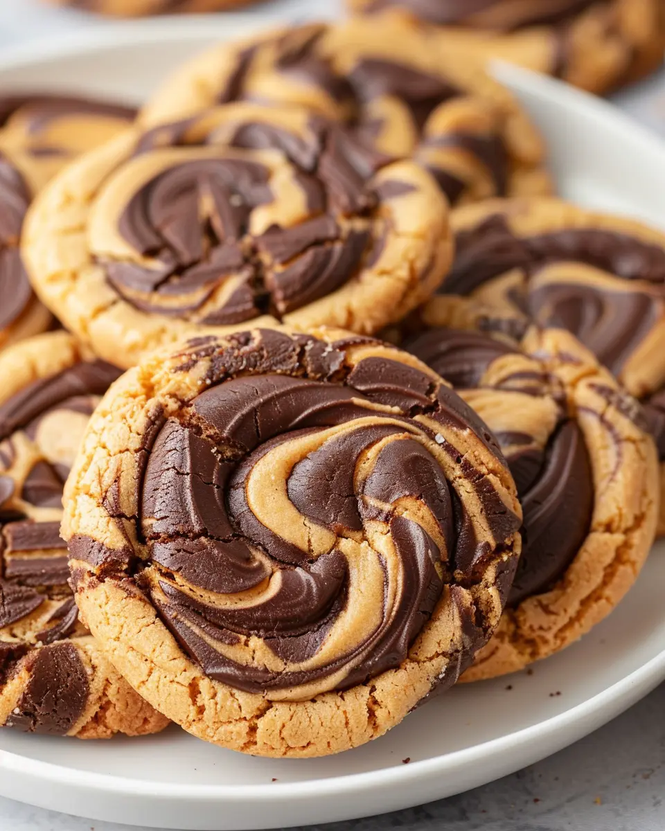 Chocolate Peanut Butter Swirl Cookies: The Best Indulgent Treat