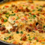 Cheesy Rotel Ranch Queso