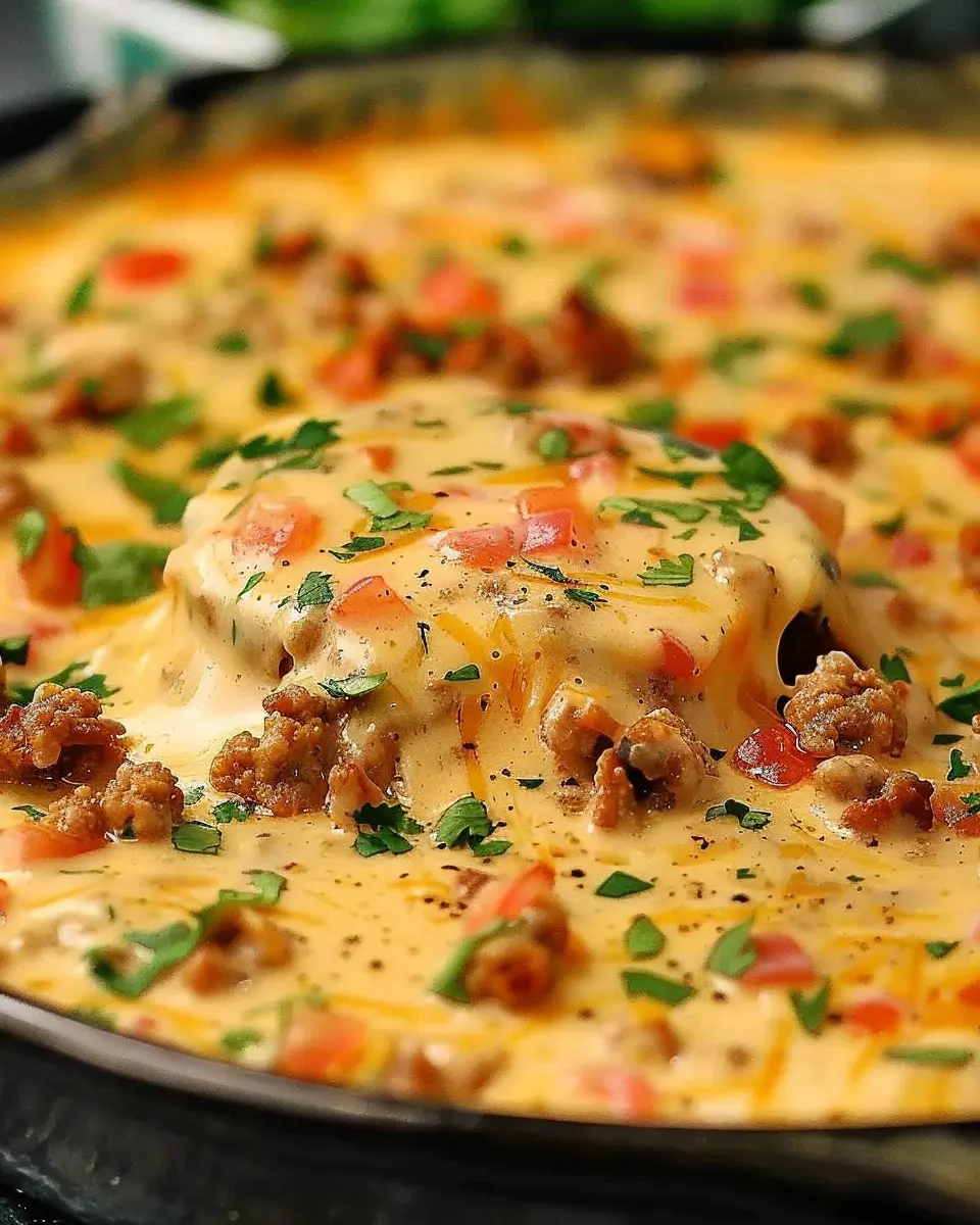 Cheesy Rotel Ranch Queso: The Best Indulgent Dip with Turkey Bacon