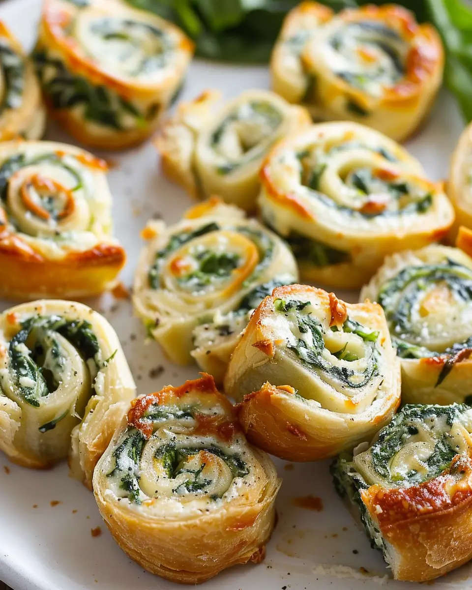 Easy Spinach Dip Pinwheels: Indulgent Bites with Turkey Bacon