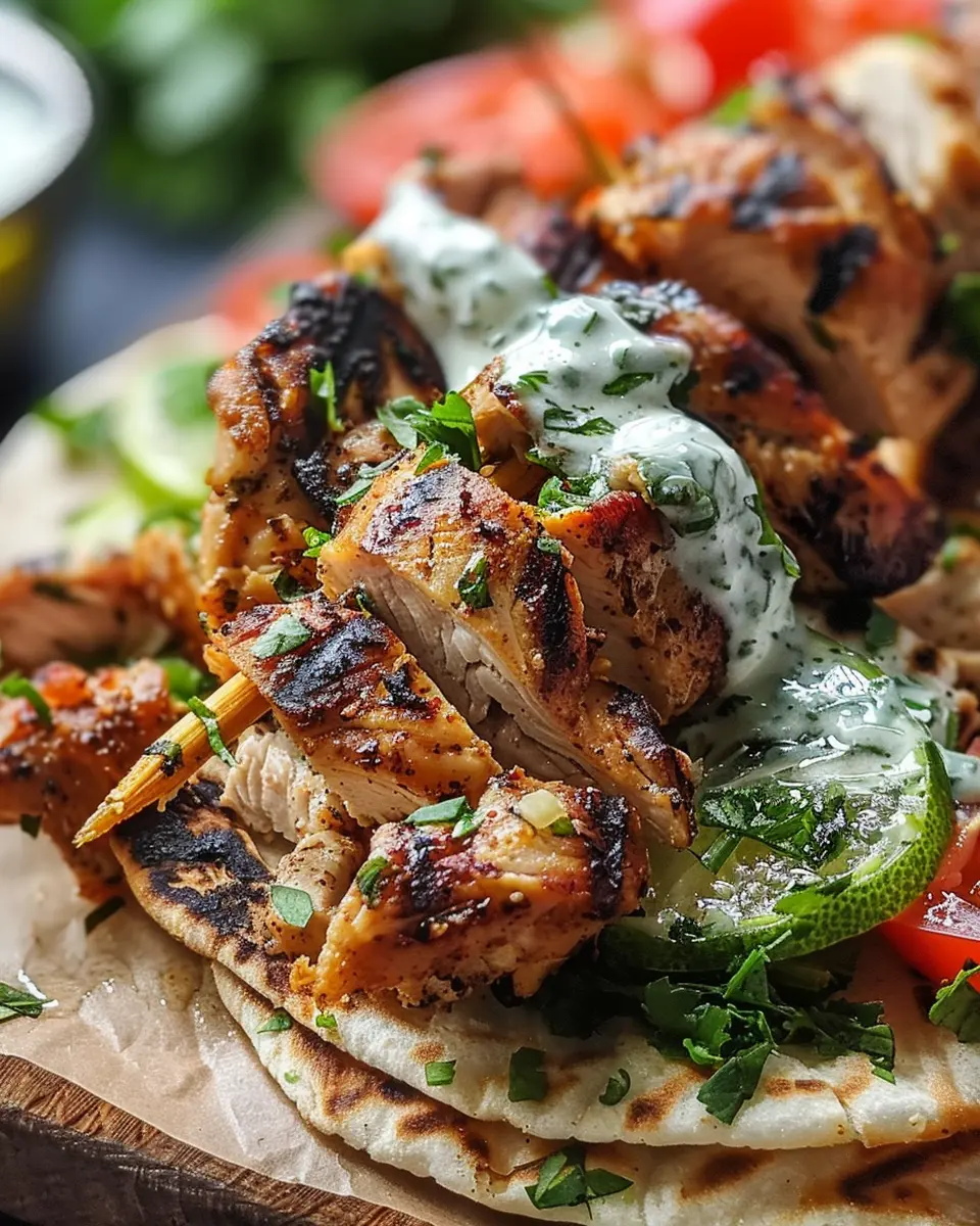 Chicken Shawarma Garlic Sauce