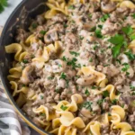 The Best Hamburger Stroganoff Recipe