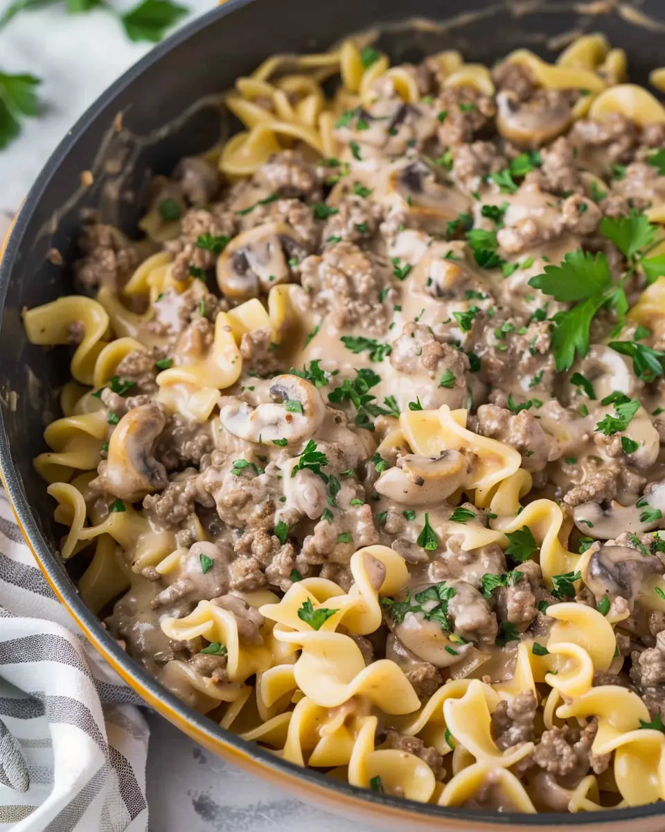 The Best Hamburger Stroganoff Recipe: Indulgent Comfort Food Made Easy