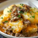 Crockpot Hamburger Potato Casserole Recipe