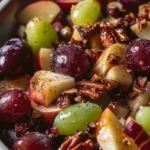 Cinnamon Apple Grape Salad