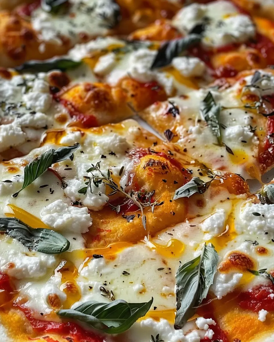 Irresistible Hot Honey Ricotta Pizza Delight: An Incredible 7-Step Recipe