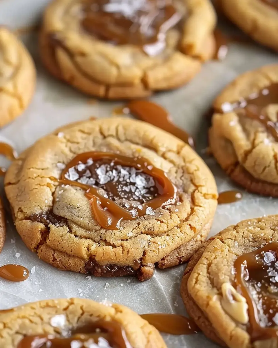Salted Caramel Cookie Recipe - Perfectly Sweet & Salty