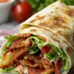 Gourmet BLT Wraps with Secret Sauce