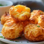 Crispy Mashed Potato Cheese Puffs