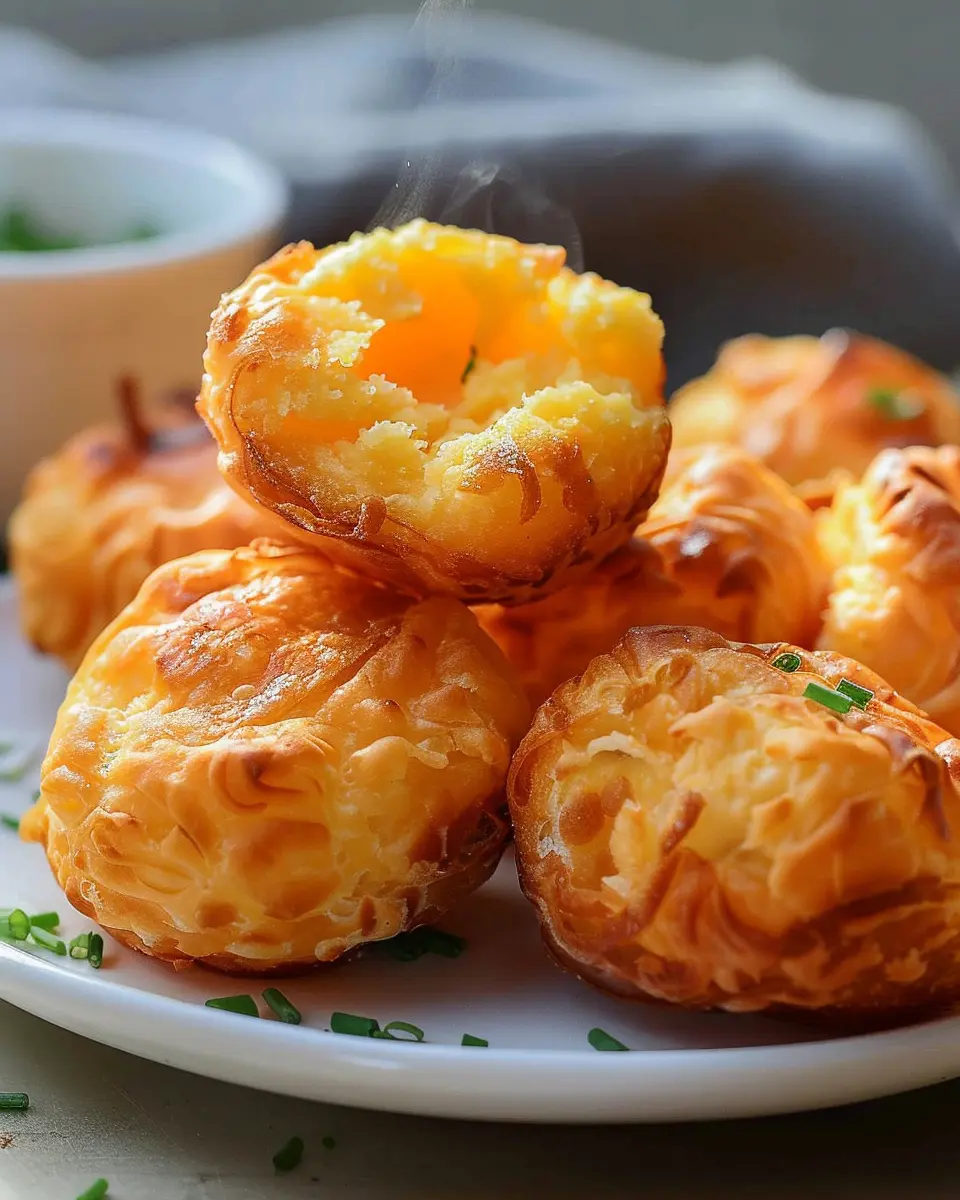 Crispy Mashed Potato Cheese Puffs: The Best Comfort Snack Ever