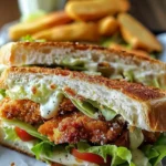 Crunchy Chicken Caesar Sandwich