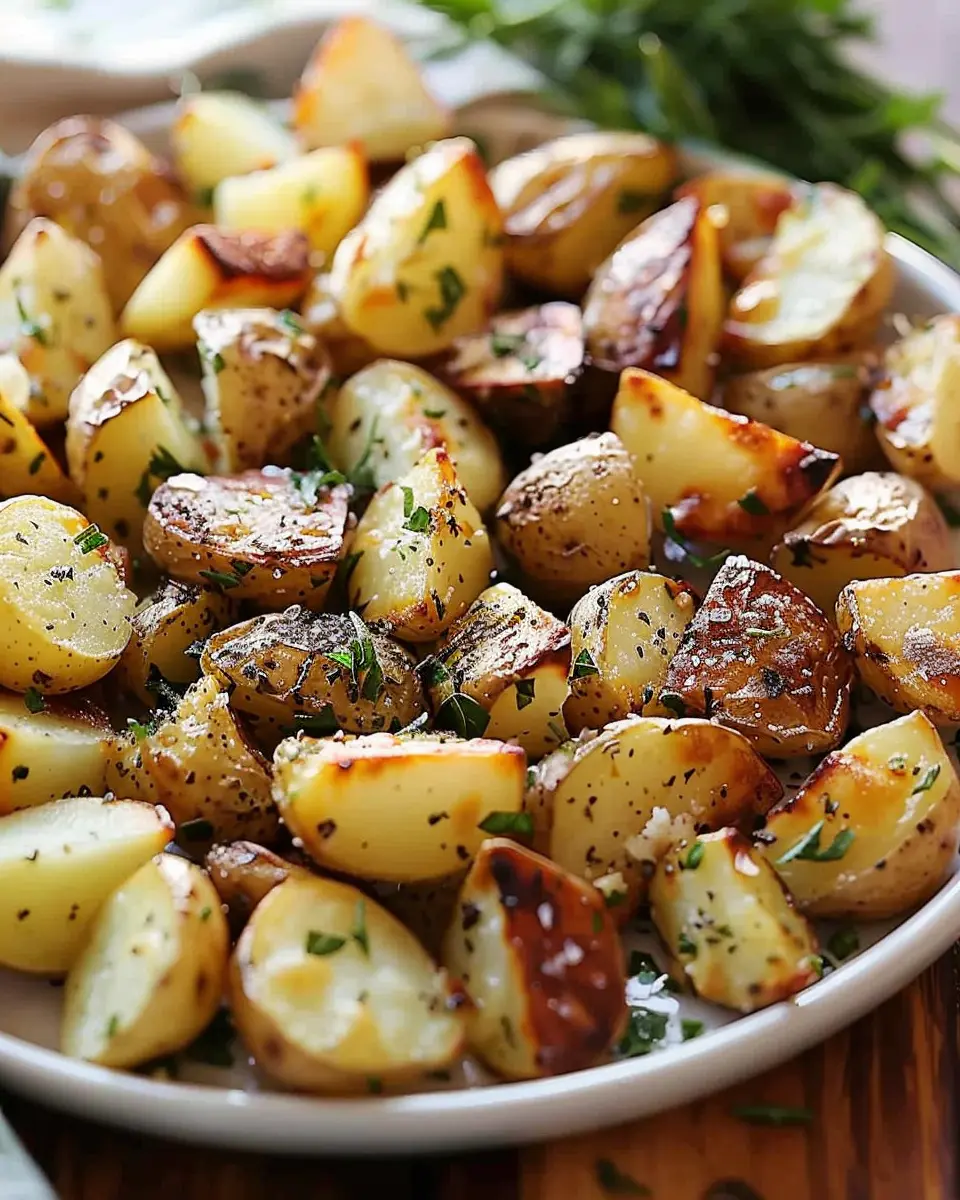 The Best Oven Roasted Potatoes: Easy, Crispy, and Flavorful Delight