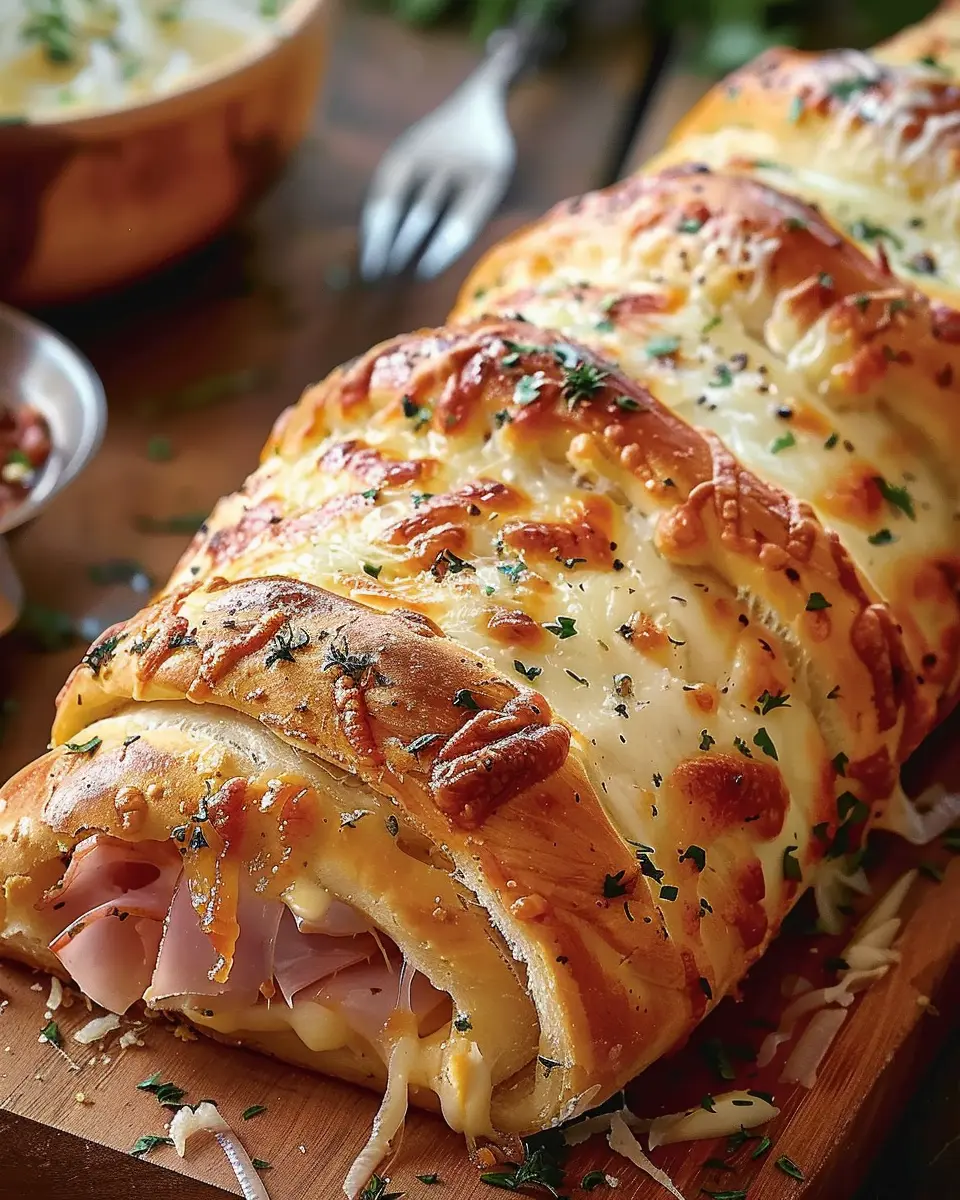 Deliciously Cheesy Italian Stromboli: Easy Recipe for Home Cooks