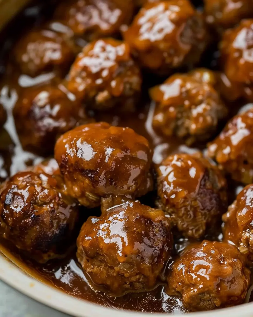 Slow Cooker Salisbury Steak Meatballs: Easy Family-Friendly Comfort