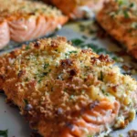 Crispy Parmesan Crusted Baked Salmon: 1 amazing dish