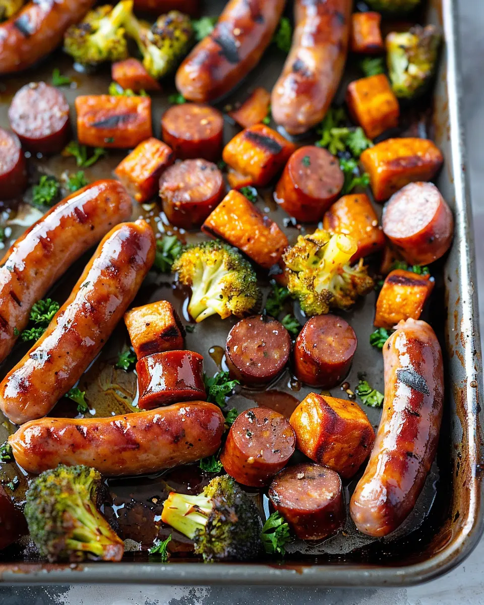Honey Garlic Sheet Pan Sausage: Easy Recipe for Busy Nights