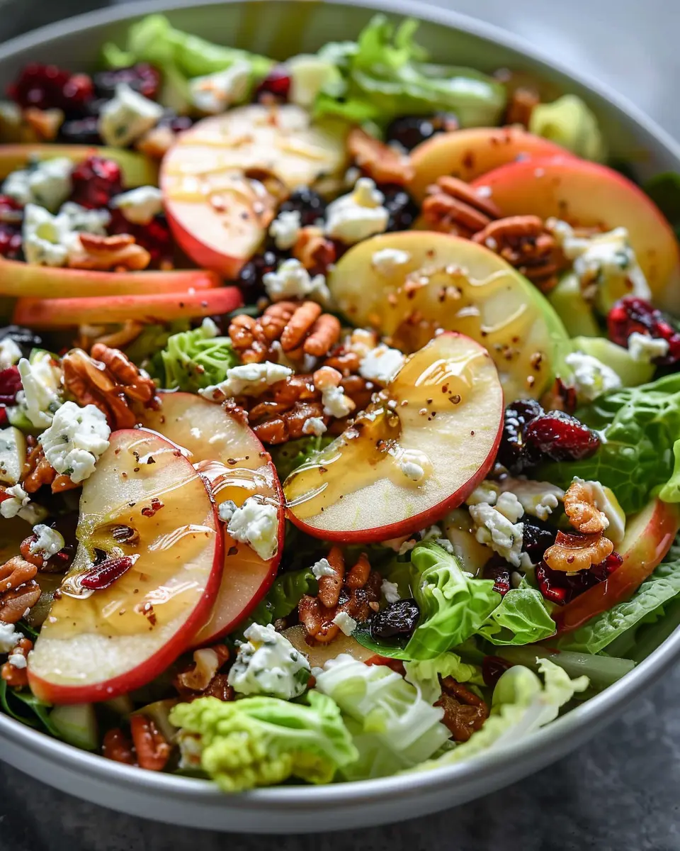 5 Fall Flavors: Honeycrisp Apple Feta Salad