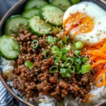 Quick & Easy Korean Ground Beef Bowl – Better Than Takeout!