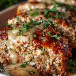 Irresistible Garlic Parmesan Chicken Meatloaf Recipe