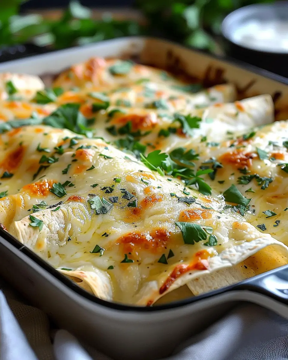 Creamy White Chicken Enchiladas Recipe: Your New Family Favorite