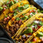 Oven-Baked Cheesy Tacos (Crispy & Loaded) You’ll Love