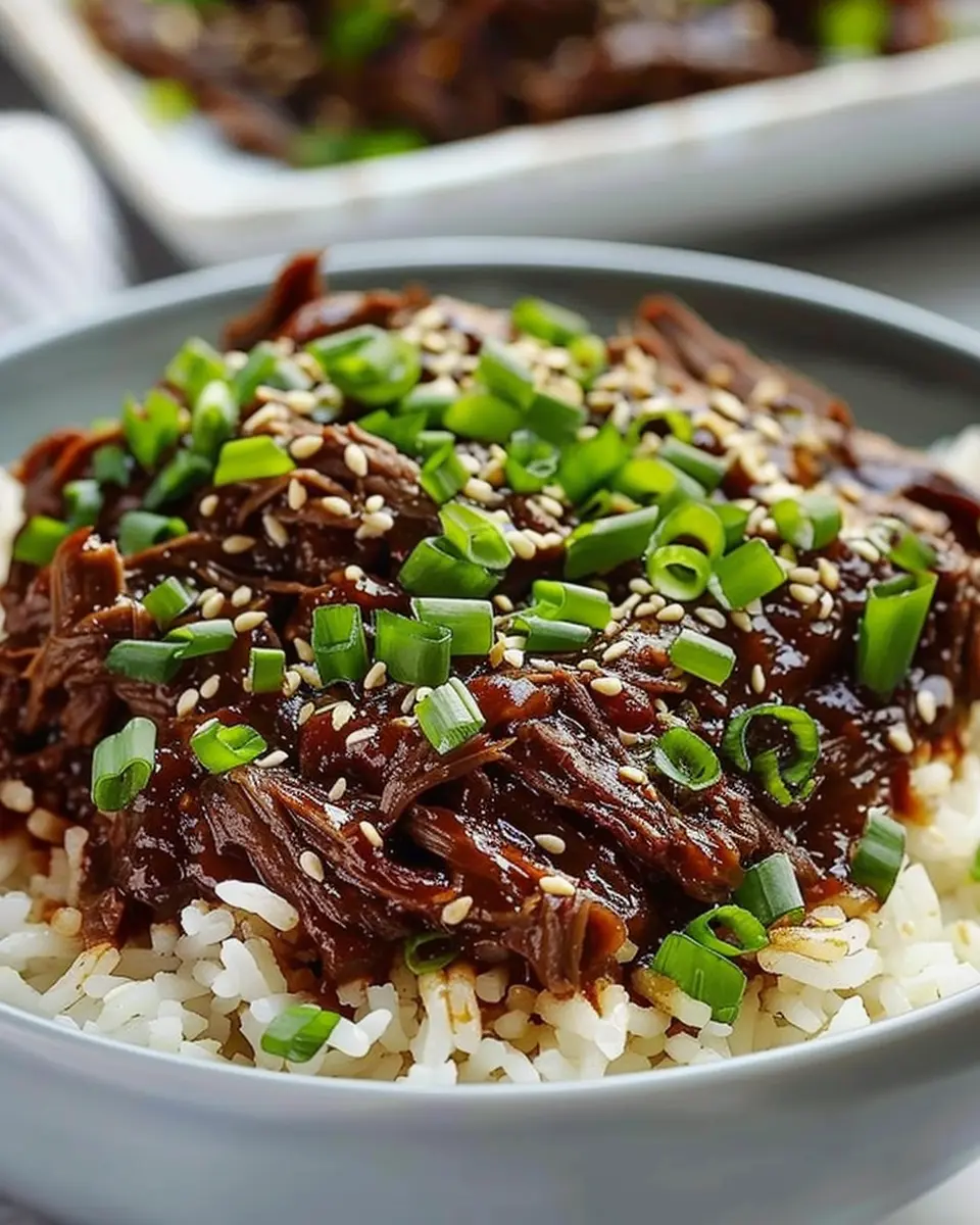 Slow Cooker Korean Beef: Easy &amp; Flavorful Dinner Recipe to Delight