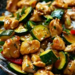 Chicken Zucchini Stir Fry
