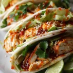 Sweet Chili Chicken Wraps
