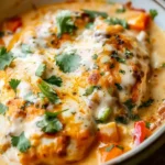 Easy Baked Queso Chicken