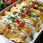 Creamy Queso Chicken Enchiladas for Effortless Family Dinners