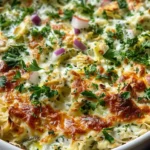 Dump-and-Bake Chicken Tzatziki Casserole