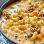 Cheeseburger Macaroni Soup: Creamy Comfort in Every Bowl