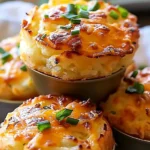 Cheesy Mashed Potato Puffs