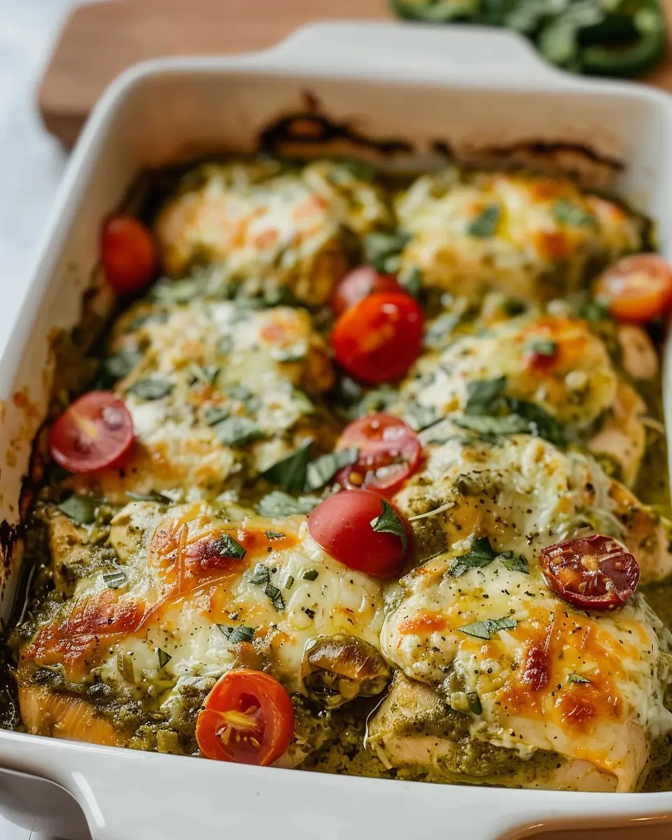 Delicious Salsa Verde Chicken Casserole: A Cozy Comfort Dish